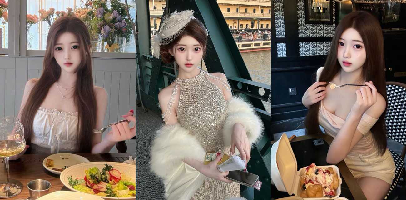 上海名媛【刘亚丽】情趣女仆装开档丝袜，后入狂野性感伺候被金主爆操视频流出